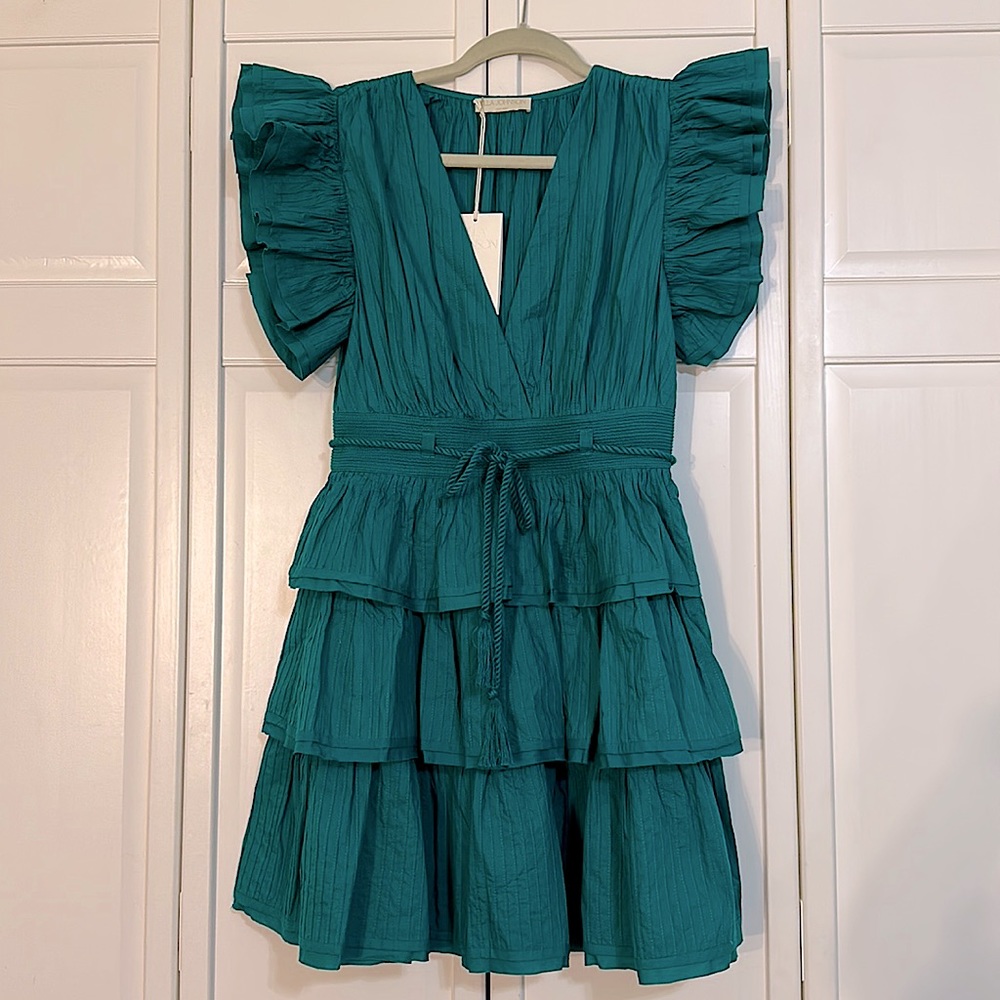 NWT Ulla Johnson Camilla dress - verdigris